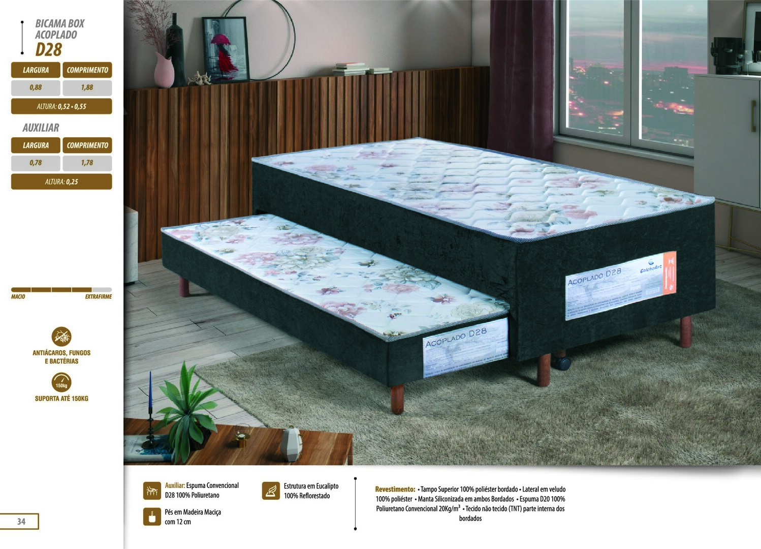 Bicama Box Acoplado D28