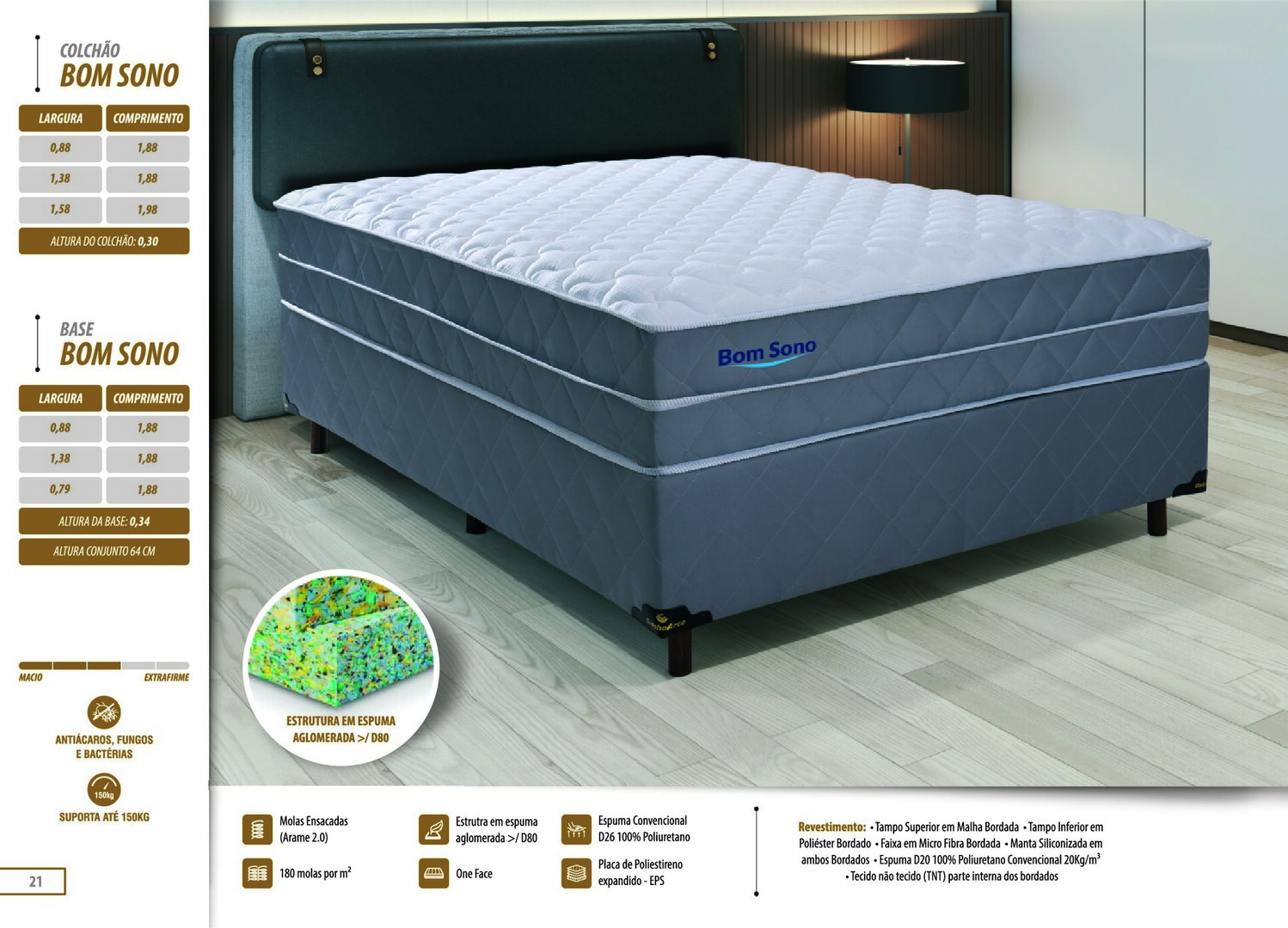 Colchao Base Bom Sono